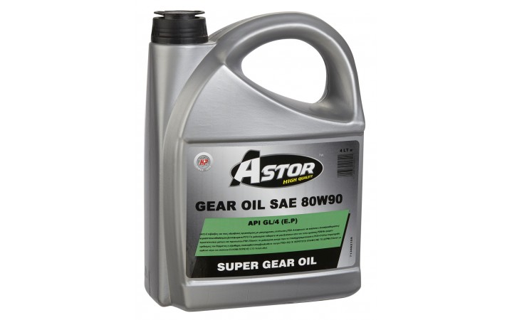 ASTOR SUPER GEAR OIL SAE 80W90 API GL/4 E.P.