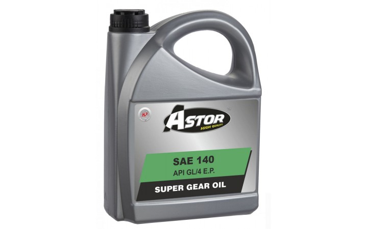 ASTOR SUPER GEAR OIL SAE 140 API GL/4 E.P.