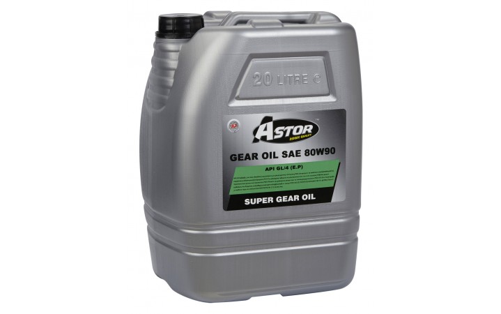 ASTOR SUPER GEAR OIL SAE 80W90 API GL/4 E.P.