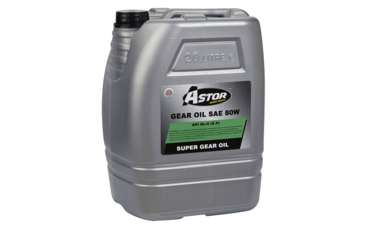 ASTOR SUPER GEAR OIL SAE 80W API GL/4 E.P.