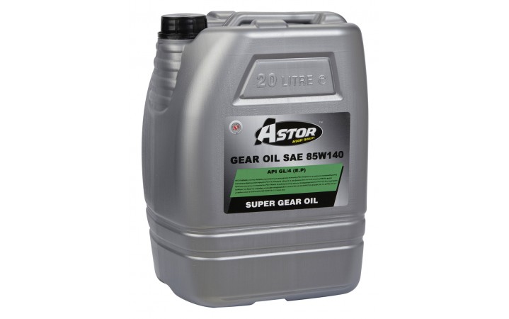 ASTOR SUPER GEAR OIL SAE 85W140 API GL/4 E.P.